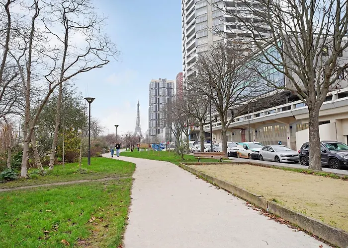 Eiffel Tower Grand 3 Panoramique Vue With Parking * Париж