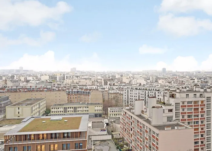 Eiffel Tower Grand 3 Panoramique Vue With Parking Apartamento París