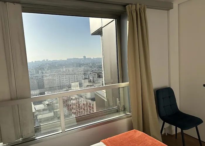 Eiffel Tower Grand 3 Panoramique Vue With Parking * París